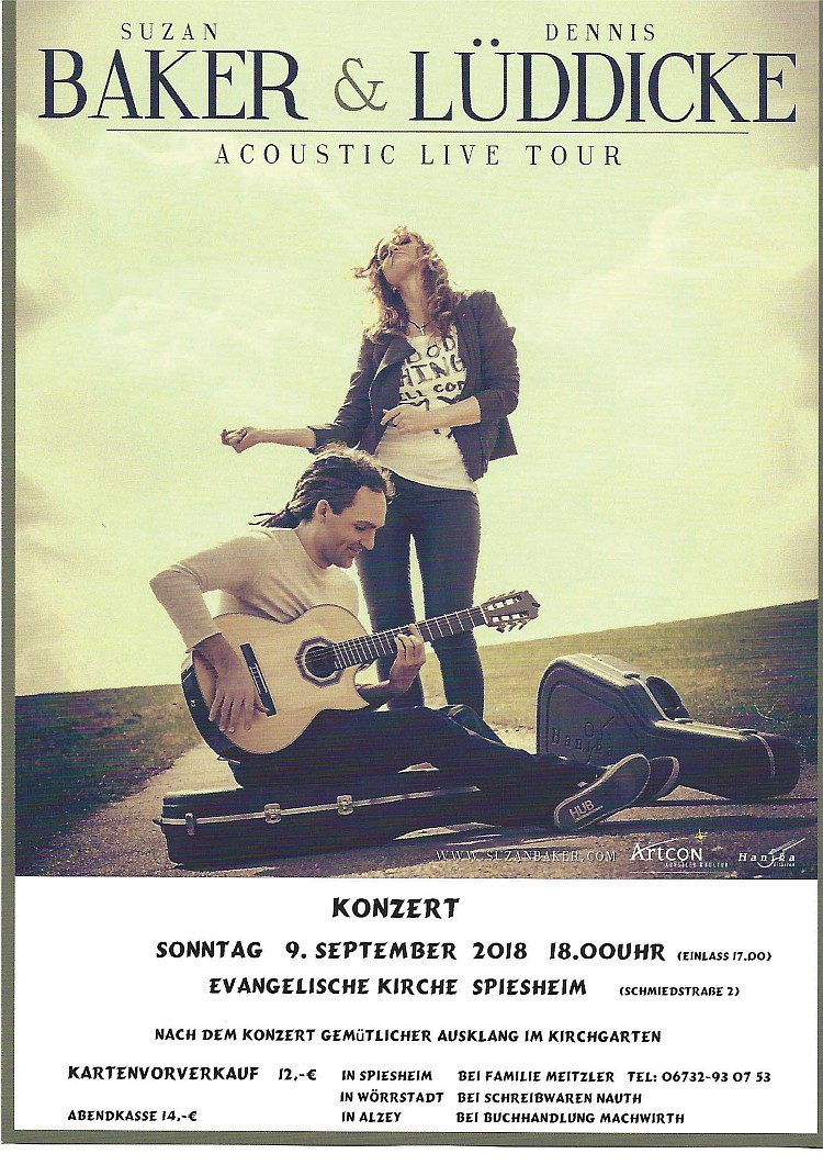 Suzan Baker Plakat 20180909